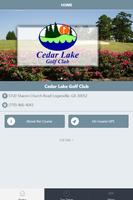 Cedar Lake Golf Club Cartaz