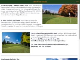 Panorama Golf Course capture d'écran 1