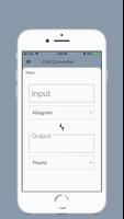 برنامه‌نما Unit Converter عکس از صفحه