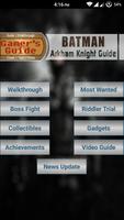 Guide for Batman Arkham Knight poster