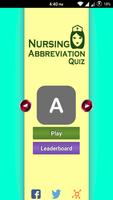 Nursing Abbreviation Quiz Free Plakat
