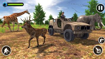 Animal Safari Deer Hunter Ekran Görüntüsü 1