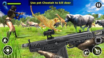 Animaux Safari Chasse 3D Affiche