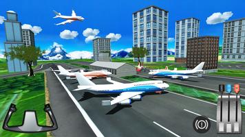 Plane Flight Simulator Free poster