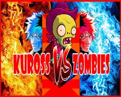Kurosaki vs zombies Soul - bleach Affiche
