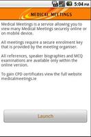 Medical Meetings اسکرین شاٹ 1