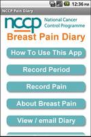 NCCP Breast Pain Diary Affiche
