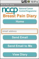 NCCP Breast Pain Diary capture d'écran 2