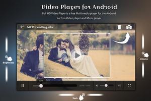 Video Player for android imagem de tela 3