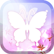White Butterfly Live Wallpaper