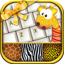 لوحة المفاتيح طباعة الحيوان APK