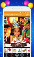 Free Photo Frame - Birthday Photo maker capture d'écran 2