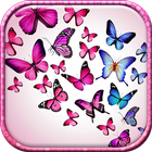 آیکون‌ Butterfly Live Wallpaper