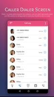 Caller Dialer Screen الملصق