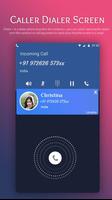 Caller Dialer Screen تصوير الشاشة 2