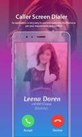 Caller Screen Dialer الملصق