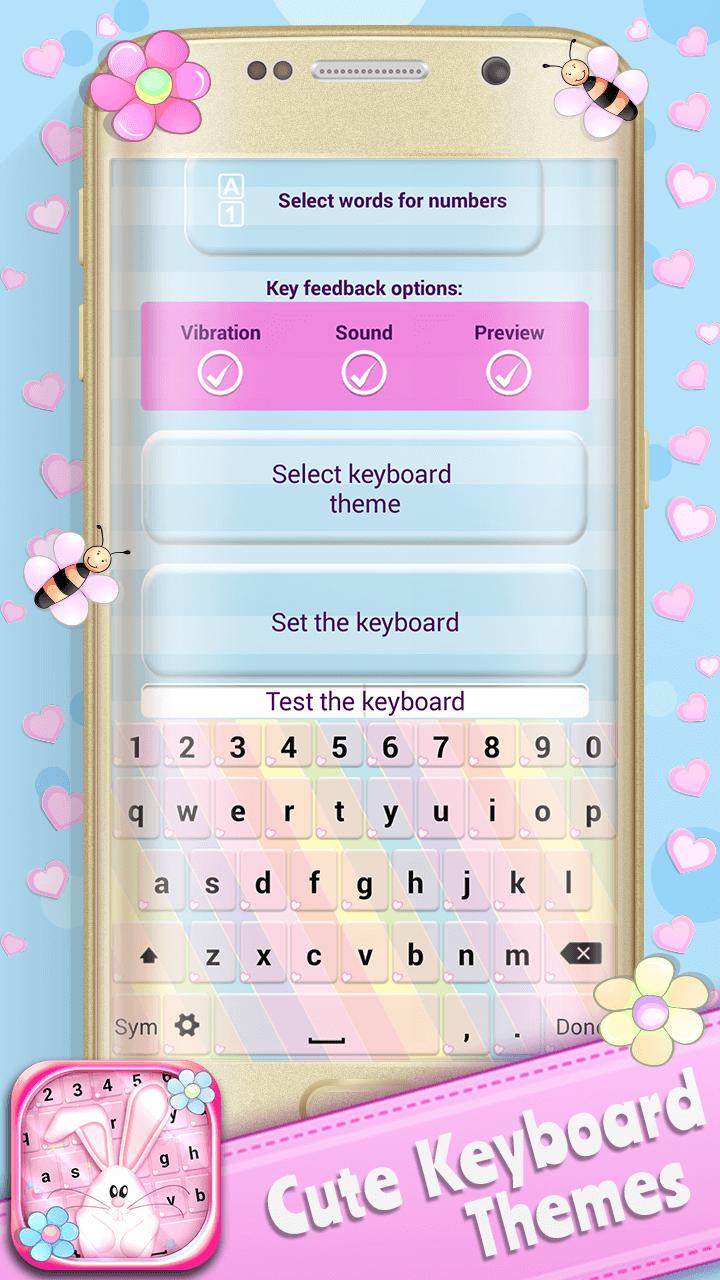Descarga de APK de Temas de Teclado Lindos para Android