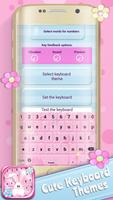 Cute Keyboard Themes screenshot 1