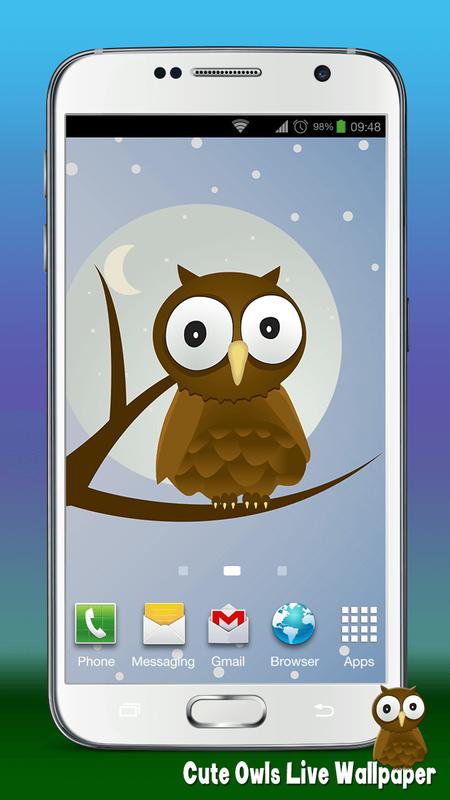 cute Owls Live Wallpaper APK Download - Free ...