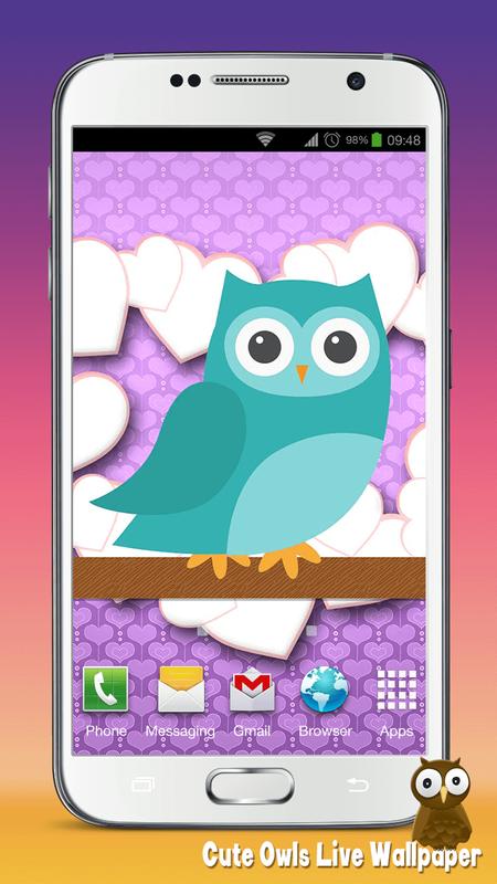 cute Owls Live Wallpaper APK Download - Free ...