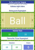 Cricket Line Prediction Plakat