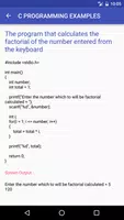 C PROGRAMMING EXAMPLES Screenshot 5