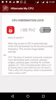 Hibernate My CPU (Save Battery & Save CPU) poster