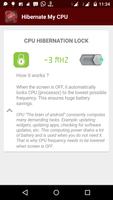 Hibernate My CPU (Save Battery imagem de tela 2