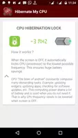 Hibernate My CPU (Save Battery & Save CPU) screenshot 2