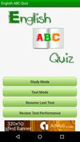 English ABC Quiz Affiche