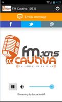 Poster FM Cautiva 107.5