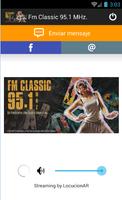 Fm Classic 95.1 MHz. poster