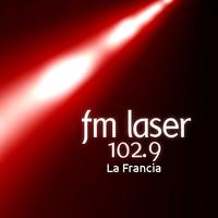 FM LASER 102.9 - La Francia poster