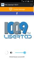 FM Libertad 100.9 Plakat