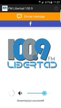 FM Libertad 100.9 poster