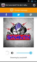 FM SAN MARTIN 88.3 Mhz ポスター