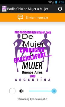 Radio Chic de Mujer a Mujer poster