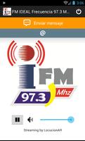 FM IDEAL Frecuencia 97.3 Mhz. plakat