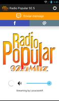 Radio Popular 92.5 poster
