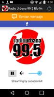 Radio Urbana 99.5 RÍo Negro Affiche
