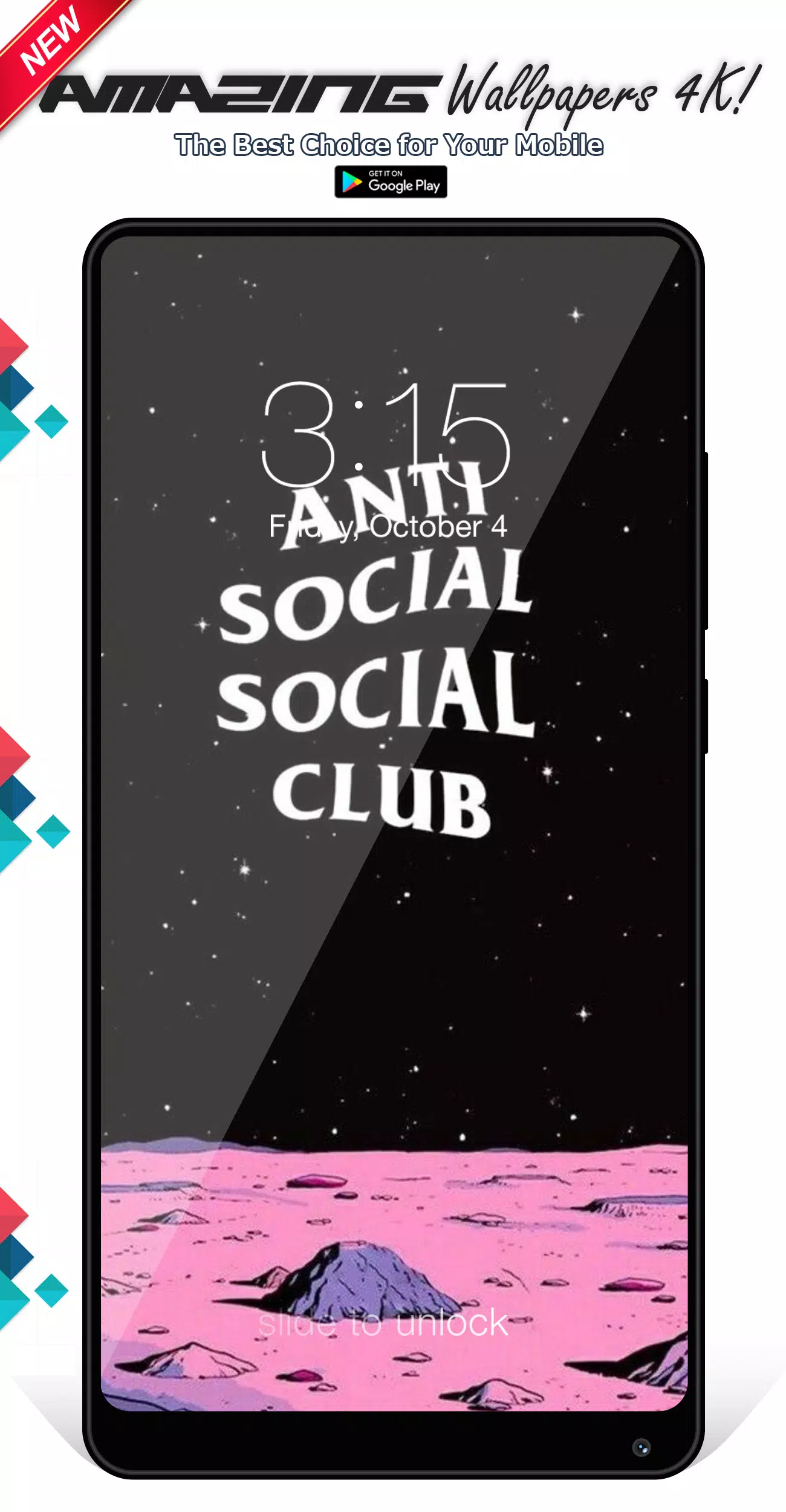 Tải xuống APK Anti Social Social Club Wallpapers Background cho Android