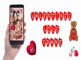 برنامه‌نما Valentines Love Frame عکس از صفحه