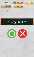 Equation Quiz OX poster
