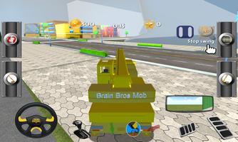 Crane Driving 3D Free Game capture d'écran 2