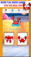 crab games for free for kids पोस्टर