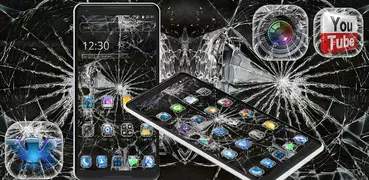 Crack Glass Theme