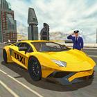 taxista de la ciudad 2018: juego simulador icono