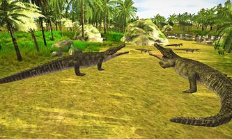 Simulator hutan 3D buaya: klan crocs mematikan screenshot 1