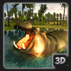 Ultimate Wild Hippo Hunter:Jungle Survival Sim icône