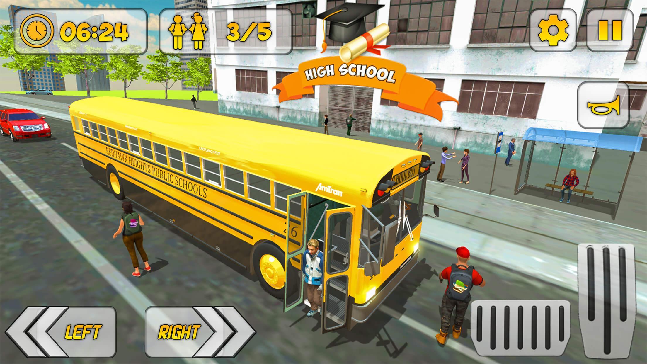 Modren School Bus Up Hill Drivingsummer Trip For Android - school bus ride simulator in roblox